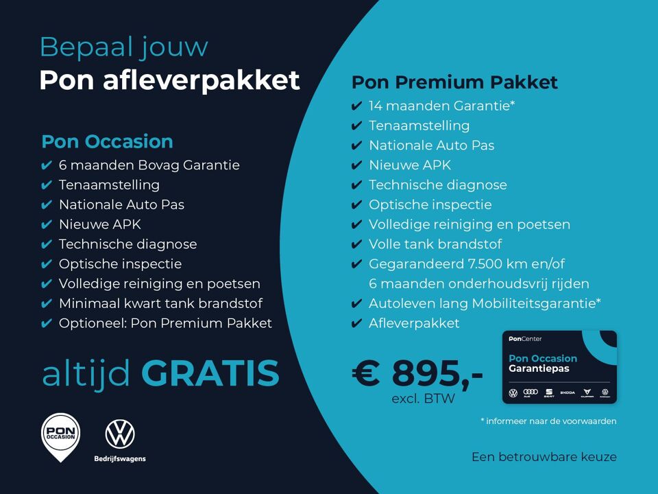 VW-Bedrijfswagens Transporter 2.0 TDI 150 PK DSG L1H1 28 Comfortline