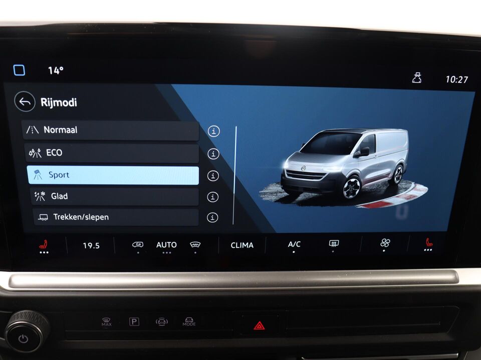 VW-Bedrijfswagens E-Transporter Life L1H1 100 kW / 136 pk