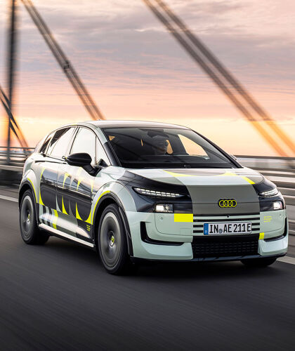 Audi A2 e-tron - hero mobile