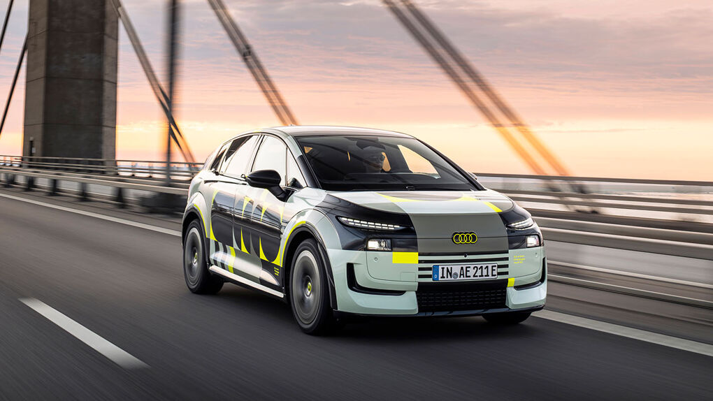 Audi A2 e-tron - hero mobile