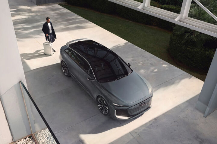 Audi A6 Avant e-tron concept bovenkant