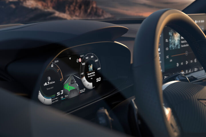CUPRA Terramar digital cockpit