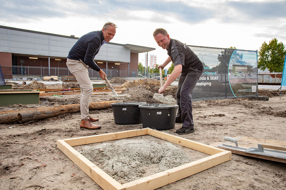 Feestelijke start nieuwbouw Skoda SEAT -5