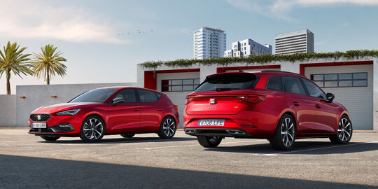 SEAT Leon plug-in hero mobile