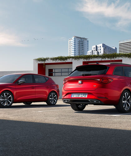 SEAT Leon plug-in hero mobile