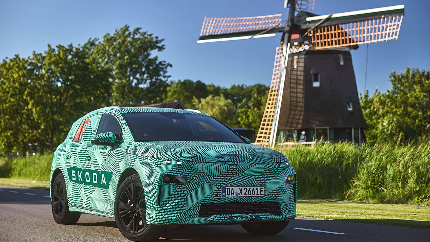 Skoda Elroq molen