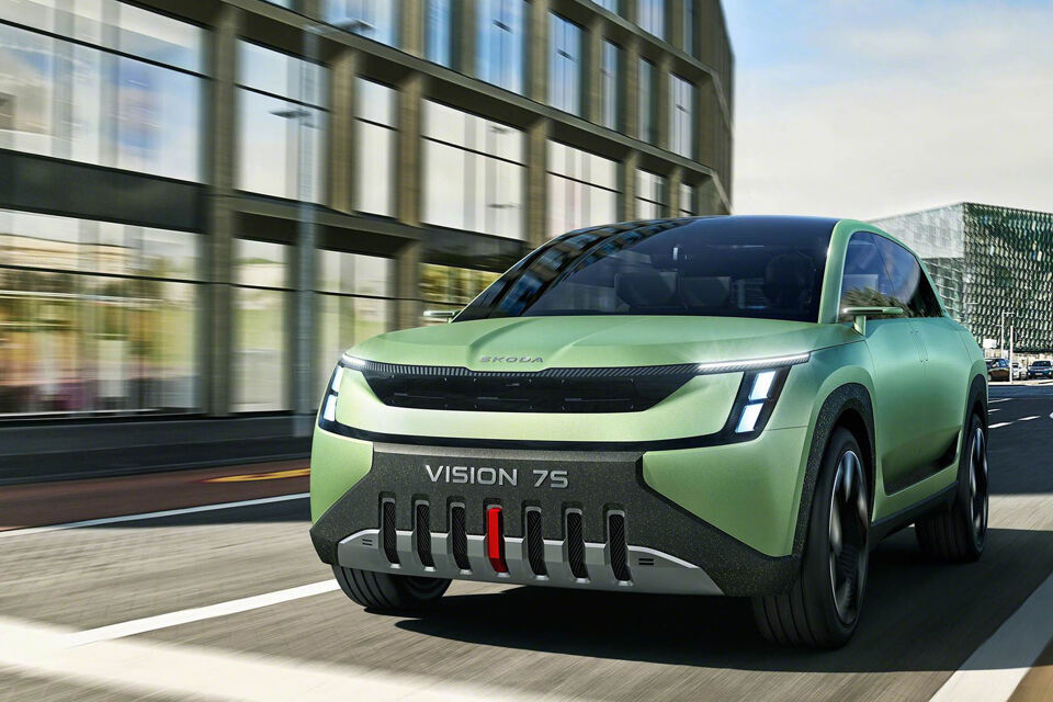 Skoda Vision 7S - voorkant
