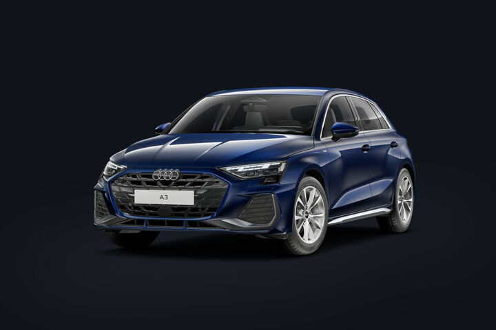 Vernieuwde Audi A3 Sportback Linksvoor Slider
