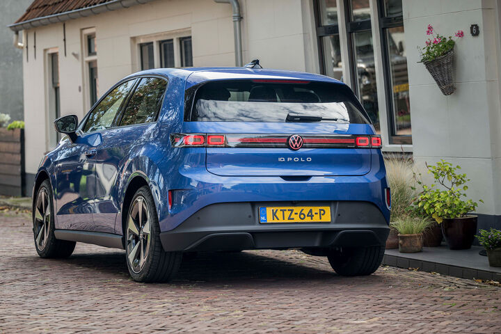 Volkswagen ID. Polo Achterkant Blauw Content