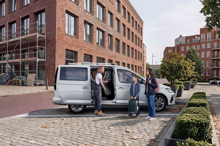 Caddy Cargo Flexible kinderen laten uitstappen