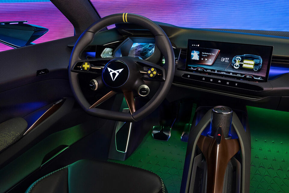 CUPRA Raval - dashboard