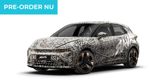 CUPRA Raval modelafbeelding met CTA V2