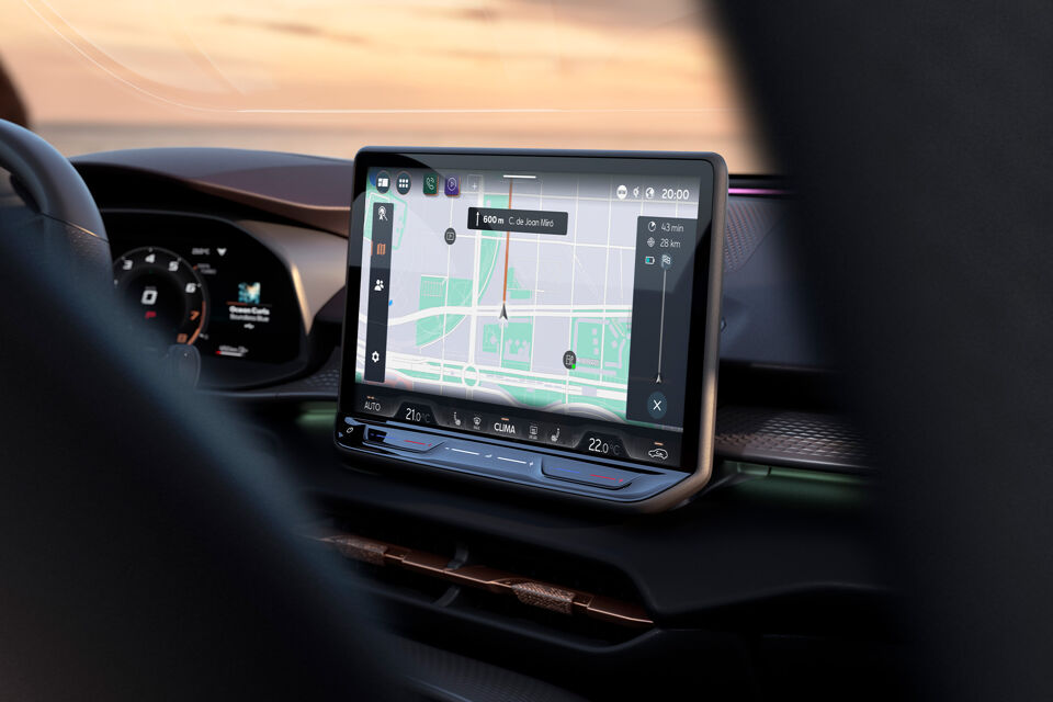 CUPRA Terramar scherm