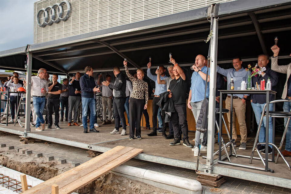 Feestelijke start nieuwbouw Skoda SEAT -7