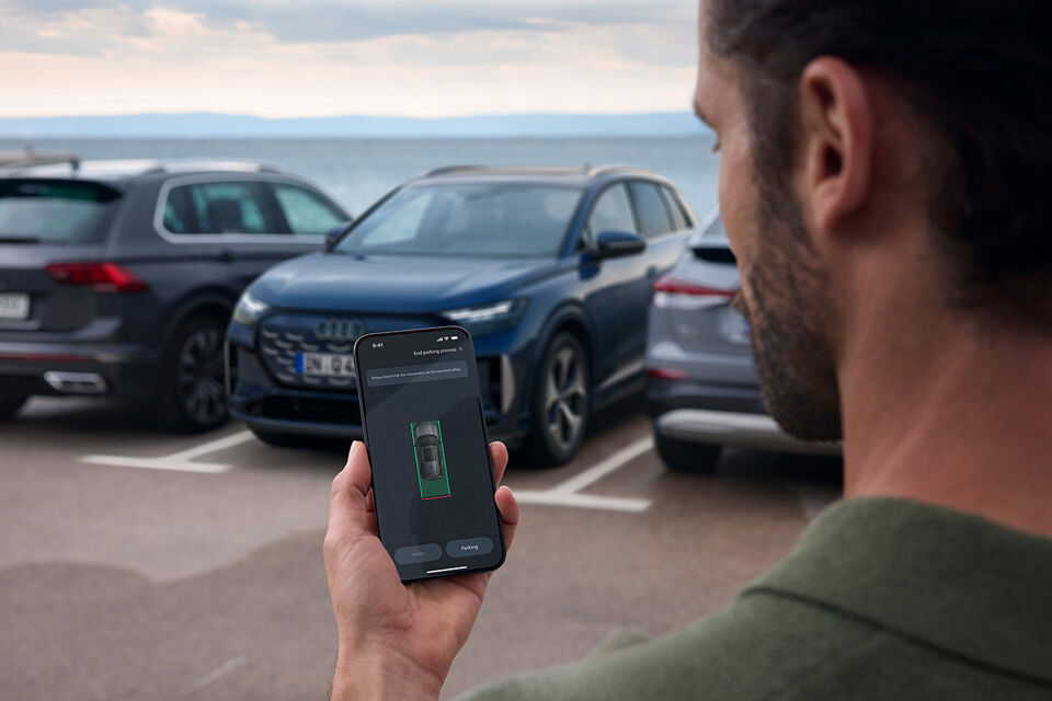 Nieuwe Audi Q4 e-tron app
