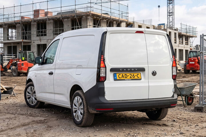 Nieuwe Caddy Cargo linksachter