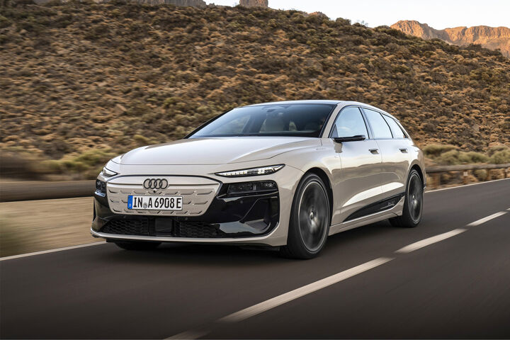 Audi A6 e-tron Avant Content Linksvoor
