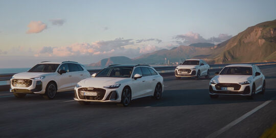Audi hybride range