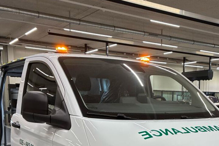 Dieren ambulance flitsers