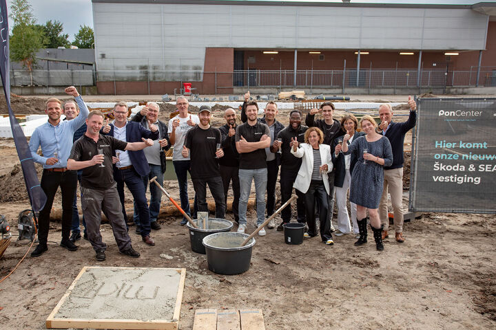 Feestelijke start nieuwbouw Skoda SEAT -10