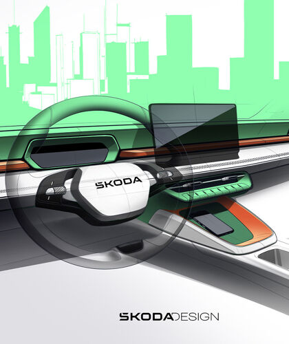 SKODA Epiq interieur - hero mobile