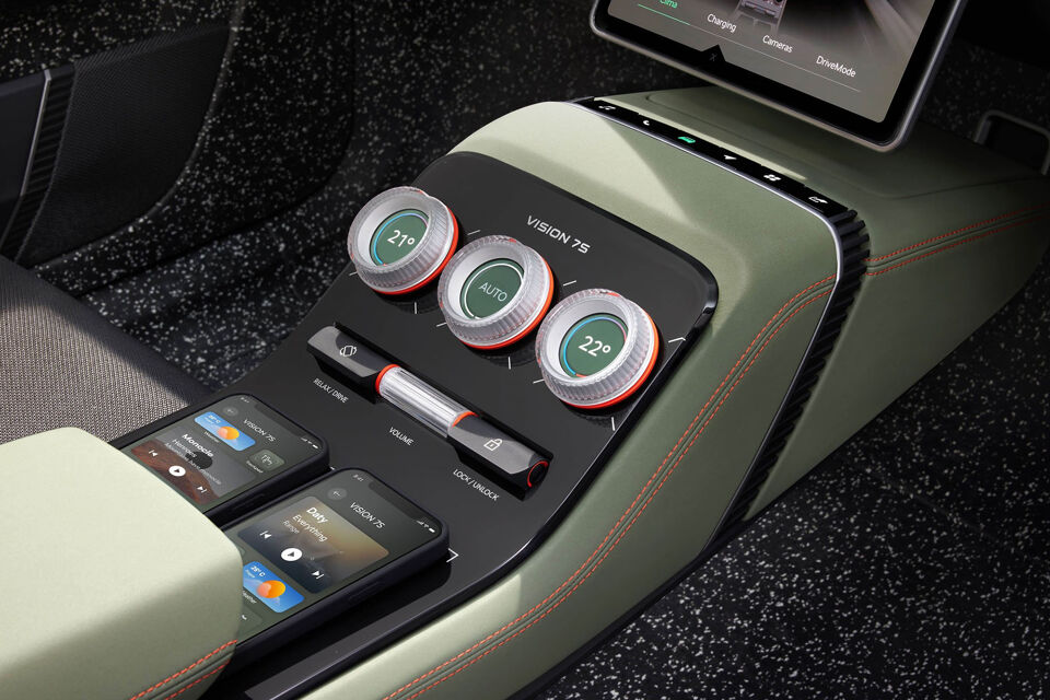 Skoda Vision 7S - interieur