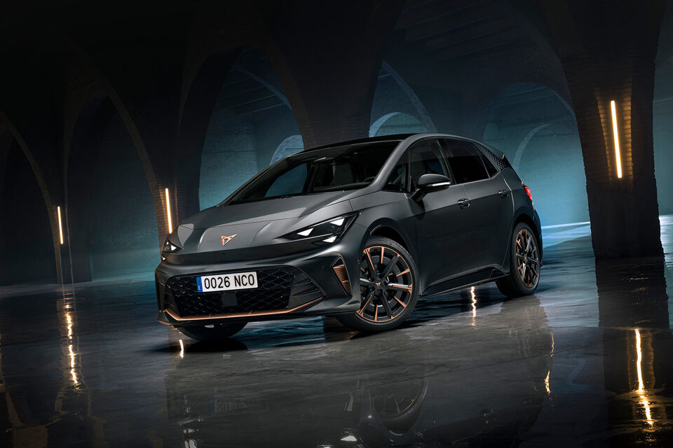 Vernieuwde CUPRA Born - zijkant