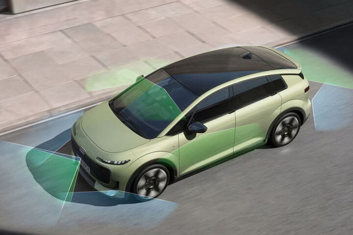 Audi A2 e-tron assisitentiesystemen