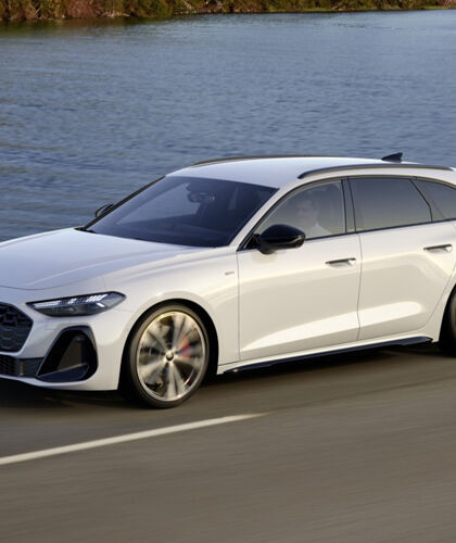 Audi A5 e-hybrid vernieuwd linksvoor