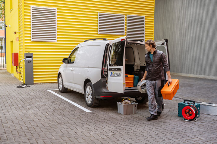 Caddy Cargo eHybrid laadruimte