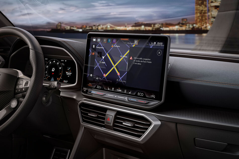 CUPRA Leon Sportstourer - infotainment