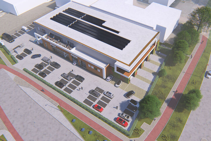 Pon Center Nieuwegein - zonnepanelen