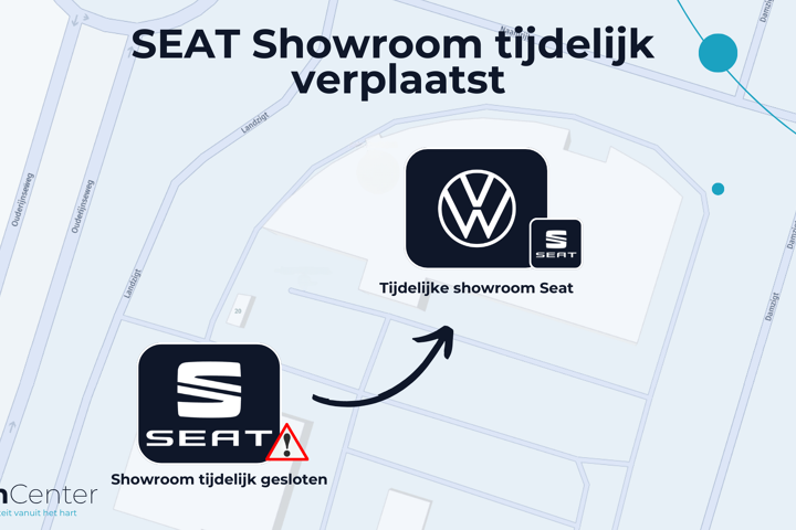Seat showroom gesloten
