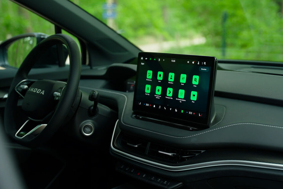 Skoda Enyaq - infotainment