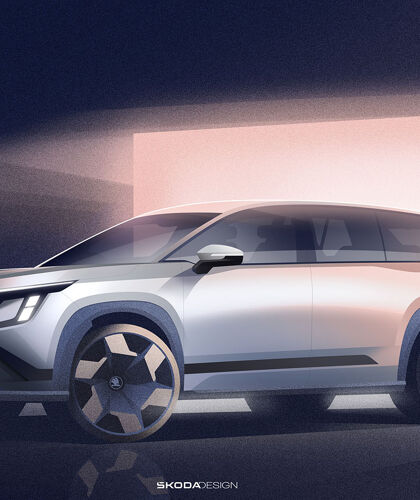 Skoda Peaq - hero mobile