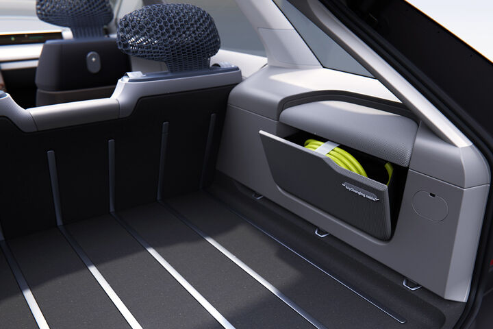Skoda Vision O - bagageruimte