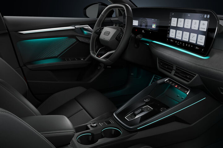 Vernieuwde Audi A3 Sportback Interieur Vooraanzicht