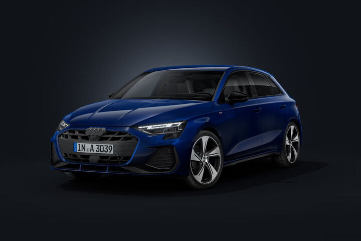 Vernieuwde Audi A3 Sportback Linksvoor Studio