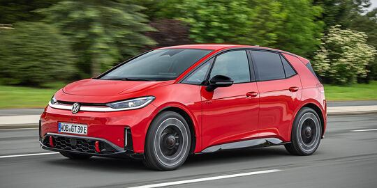 Volkswagen ID.3 GTI Rood Content Rijdend Linksvoor