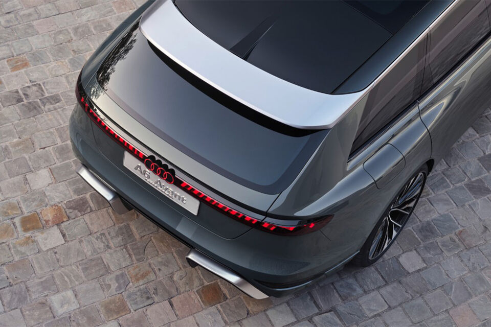 Audi A6 Avant e-tron concept achterkant