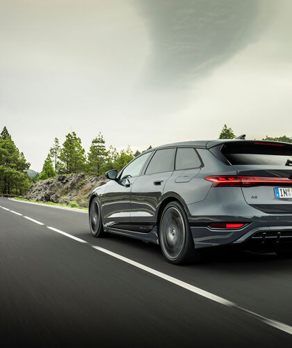 Audi A6 e-tron  - hero mobile