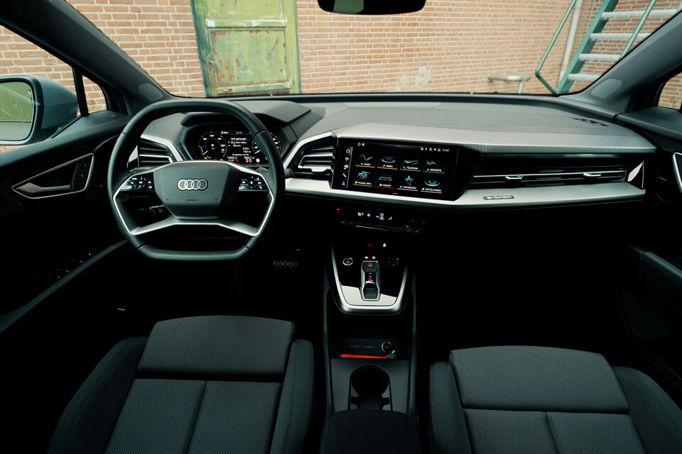 Audi Q4 e-tron -interieur