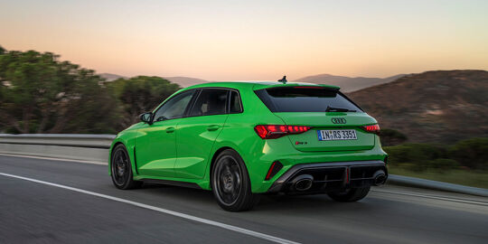 Audi RS3 - hero mobile