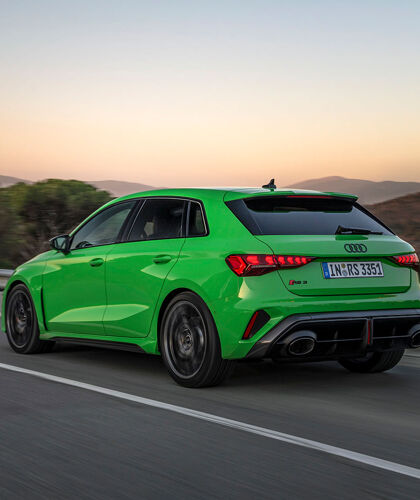 Audi RS3 - hero mobile