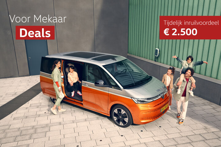 Multivan inruilvoordeel € 2.500