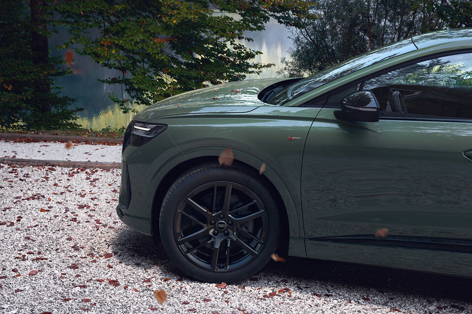 Nieuwe Audi Q4 Sportback e-tron wiel