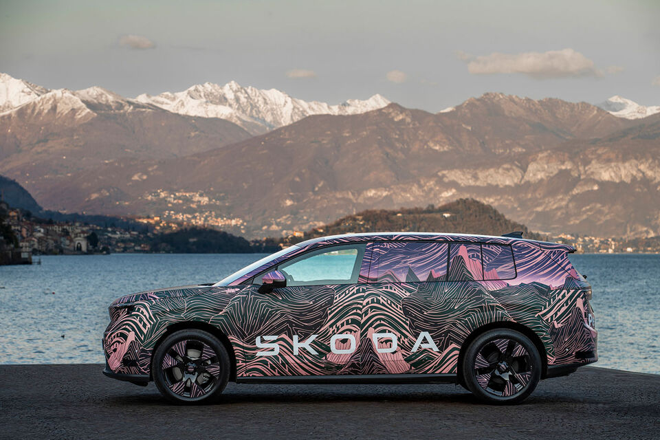 Skoda Peaq - zijkant