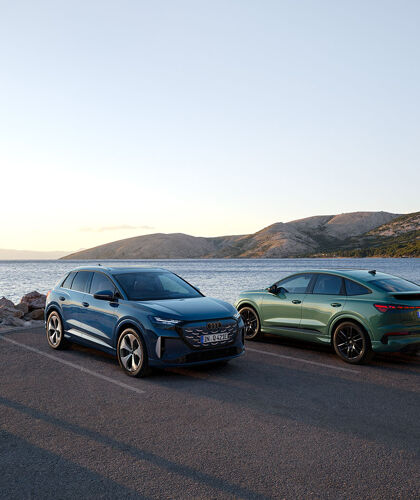 Vernieuwde Audi Q4 e-tron - Hero Mobile