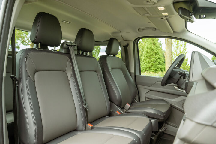 VW e-Transporter pick-up dubbele cabine stoelen