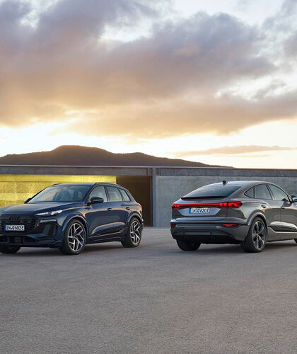 Audi e-days q6 e-tron hero mobile